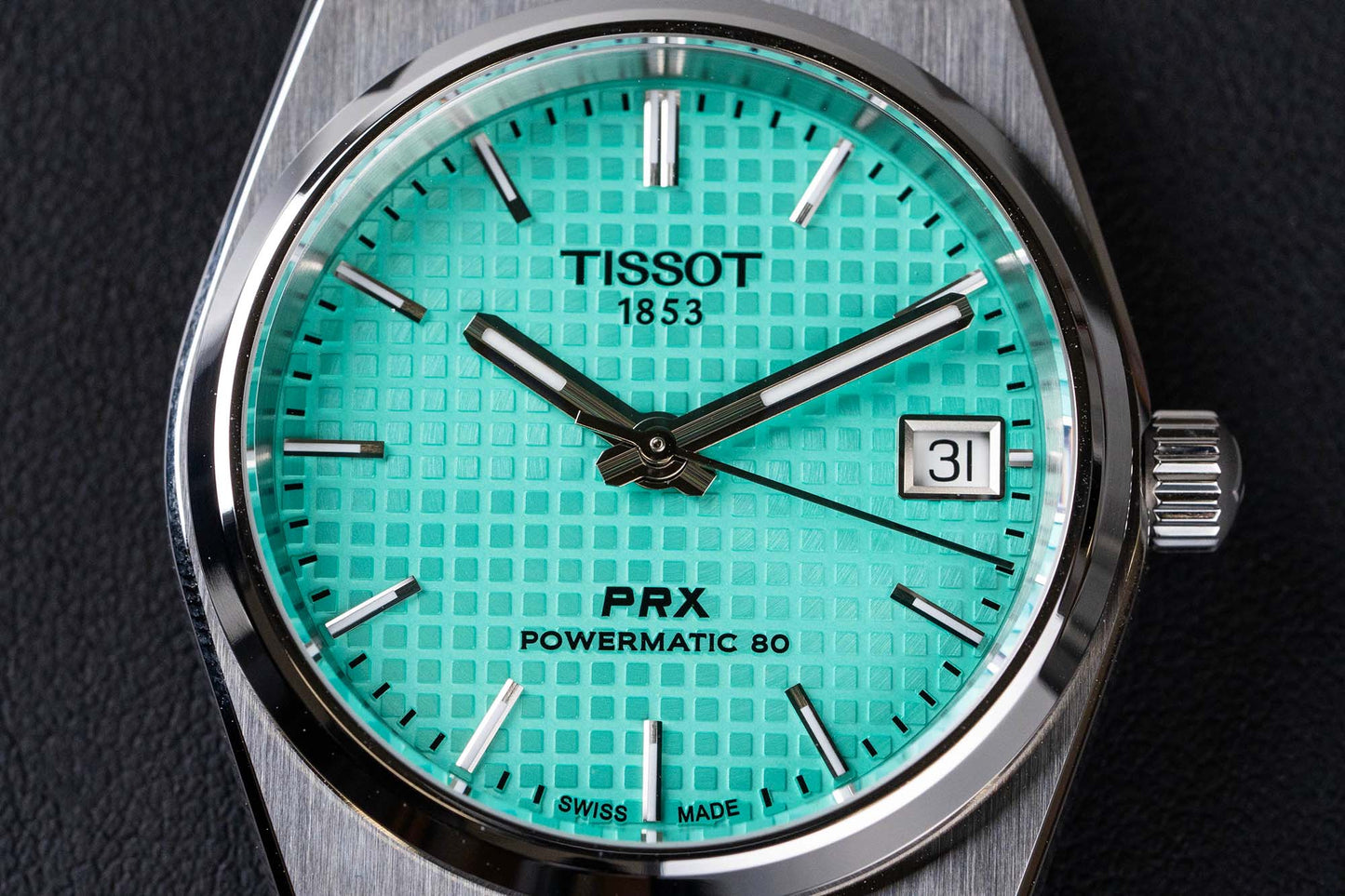 Tissot PRX Powermatic 80 – 35mm Tiffany Blue Dial